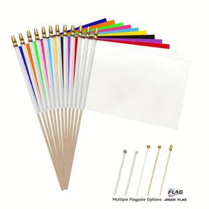 Banderas Portátiles de Poliéster Resistentes Personalizadas con Impresión Digital, Cualquier Diseño o Logotipo, Múltiples Tamaños, Formas Rectangulares Disponibles - Product Image 1