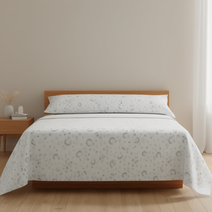 Super Offre : Ensemble de literie 3 pièces en microfibre polyester comprenant drap-housse, drap plat et 1 taie d'oreiller (en option) - Product Image 2