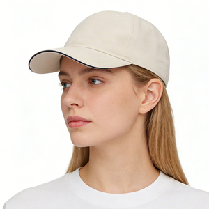 Casquette <span class=keywords><strong>de</strong></span> baseball en coton <span class=keywords><strong>de</strong></span> haute qualité, broderie unie, logo doux, casquette <span class=keywords><strong>de</strong></span> baseball à 6 panneaux, casquette ajustable avec cordon <span class=keywords><strong>de</strong></span> serrage - Product Image 1