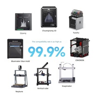 Filament PETG 1,75 mm 1 kg, sans enroulement, sans obstruction, filament d'impression 3D FDM 235-255°C