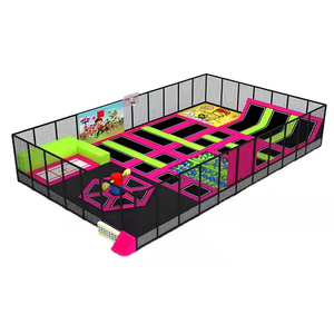 Tùy chỉnh lớn Trampoline công viên trẻ em trong nhà sân chơi người lớn tập thể dục vui chơi trẻ em chơi nhảy Trampoline sân chơi - Product Image 5