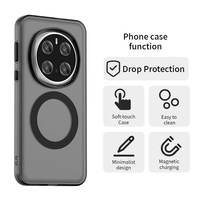 Pour Honor Magic7 Pro 7 Lite X9C Smart X8C Téléphone Aimant Bonbons Coloré Cas Mat Transparent Anti Empreintes Digitales Jaunissement Couverture