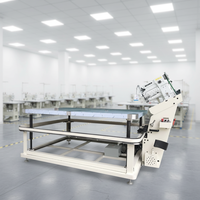 Machine à coudre industrielle surjeteuse pour matelas, moteur unique, haute vitesse, pied entraîneur, équipement de traitement de matelas à ressorts