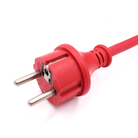 Prise de courant électrique industrielle européenne à 2 broches, IP44, en cuivre, CE, connecteur d'extension de câble, adaptateur de prise, connecteur réutilisable