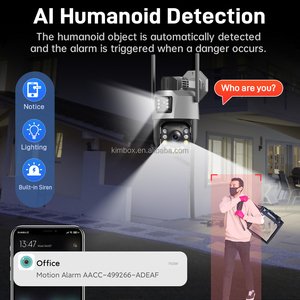 Cámara de Seguridad WiFi PTZ <span class=keywords><strong>ICSEE</strong></span> de Doble Lente y 8MP, Zoom Óptico de 20X, Cámara CCTV para Exteriores IP66 con Seguimiento Humanoide Automático y Asistencia Láser - Product Image 5