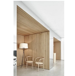 Panneaux muraux en MDF de style bois premium de 12 mm pour la décoration intérieure et les environnements architecturaux modernes - Product Image 4
