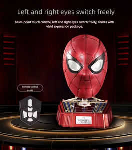 หมวกกันน็อคสไปเดอร์แมนหมวก<span class=keywords><strong>สไปเดอร์แมน</strong></span>สำหรับ1:1สไตล์คอสเพลย์แท้ยอดนิยม - Product Image 4