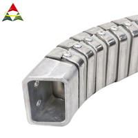 Chaîne de transport de câble en acier de bouclier de conduit fermé de type DGT de haute qualité pour machines-outils cnc