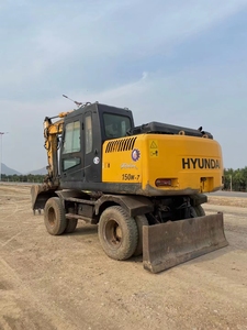 Excavadora de Ruedas Hyundai 150W-7 con Motor Cummins, Capacidad de Cucharón de 0.67 m, Excavadora de Ruedas Hyundai Serie 7 - Product Image 3