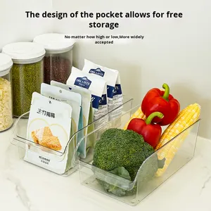 Organizador de Cajones Mágico de Plástico Moderno, <span class=keywords><strong>Caja</strong></span> de <span class=keywords><strong>Almacenamiento</strong></span> para Refrigerador, para Conservar Huevos y Alimentos en la Cocina - Product Image 4