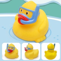 Vente en gros de canards de plongée en caoutchouc jaune en PVC écologique, personnalisés, propres et de bonne qualité, pour la promotion et la décoration de cadeaux
