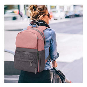 <span class=keywords><strong>Bolsa</strong></span> de pañales impermeable, <span class=keywords><strong>bolsa</strong></span> húmeda, mochila para mamás, multifuncional, <span class=keywords><strong>maternidad</strong></span>, viaje, cambio de pañales, venta al por mayor - Product Image 3