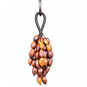 Wholesale Soapbean Fruit Unfinished DIY Pendant <b>Wind</b> <b>Chime</b> Handheld Rattle Bag Charm Meditation Yoga Sound Therapy Instrument - Product Image 6