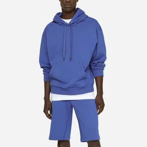 Men Winter Knitted Hoodies & <b>Shorts</b> Set 430gsm Fleece Fabric Quick Dry for Active & Casual Use - Product Image 6