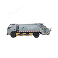 Camion poubelle manuel diesel JMC personnalisé de qualité supérieure pour la gestion des déchets et les services d'assainissement, haute performance