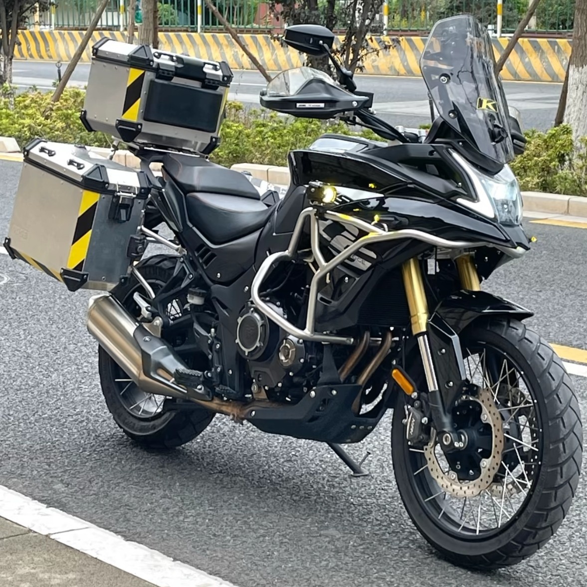 New Model Wuji 525ds Cruiser Rally Bike 500ds Off-Road Racing Bike