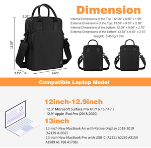 High Quality Waterproof Durable <strong>Computer</strong> Tote <strong>Bag</strong> Laptop Shoulder <strong>Bag</strong> - Product Image 5