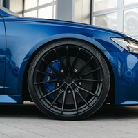 Jantes en alliage forgées Blue Dragon T6061 à profil profond et concave, 18 19 20 21 22 23 24 pouces, entraxes 5X112 5X108 5X114.3 5X120