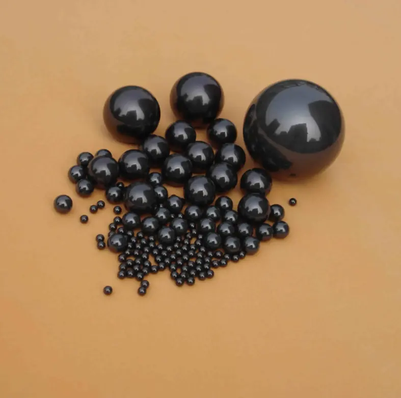 High precision silicon nitride ball 3/32''2.381mm3mm1/8''3.175mm5/32''3.969mm small size black si3n4 ceramic balls