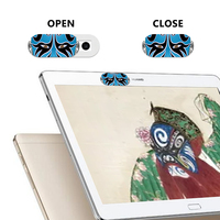 Housse Webcam pour ordinateur portable et MacBook-Coulissante pour protéger la vie privée (adhésive et transparente)