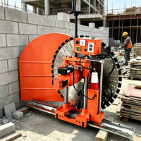 Machine de découpe murale sans eau automatique ultra-puissante améliorée de 50 cm de profondeur