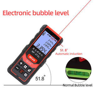 Voix Télémètre Mètre Électronique Niveau À Bulle Laser Infrarouge Distance 80m Gamme NF-272L - Product Image 4