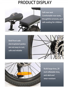 <span class=keywords><strong>Bicicleta</strong></span> Tándem Plegable para 2 Personas, 2 Asientos, para Turismo y Ocio, <span class=keywords><strong>Bicicleta</strong></span> Tándem Plegable para Adultos para Turistas en el Parque 2026 - Product Image 6