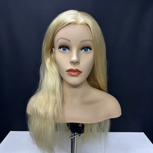 Tête <span class=keywords><strong>d</strong></span>'entraînement pour <span class=keywords><strong>coiffure</strong></span> en cheveux humains Remy Grade 22 pouces - Product Image 2