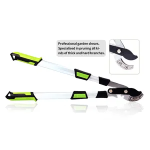 Telescopic Pruner กรรไกรตัดแต่งกิ่งต้นไม้ตัดแต่งกิ่งLoppingสาขาTrimmerตัดเครื่องมือไม้พุ่มไม้รั้วเครื่องตัดกรรไกร