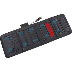 Ce 10 Bantalan Kasur Pemijat Termal Elektrik, Bantalan Matras Pijat Termal Seluruh Tubuh dengan Panas Inframerah, 10 Motor - Product Image 1