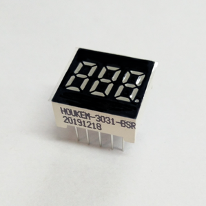 Houkem-3031-ASR Bestseller Super Rot 0,<span class=keywords><strong>3</strong></span> Zoll <span class=keywords><strong>3</strong></span>-stellige 7-Segment-LED-Anzeige Gemeinsame Anode - Product Image 3