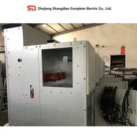 Armoire de distribution industrielle basse tension 12 kV anti-corrosion d'usine 630A-3150A, boîtier de distribution électrique marque SD modèle KYN28A-12