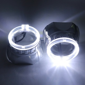 Sanvi 2.5 Inch WST Retrofit Bi Xenon Led <b>Projector</b> Lens Shroud with Angel Eyes Headlights Car Accessories - Product Image 5
