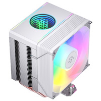 Refroidisseur de processeur RGB SNOWMAN Performance Tower, 6 caloducs, dissipateur thermique en aluminium pour processeurs Intel I9 haut de gamme et pour PC de jeu AMD Ryzen 9
