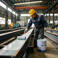 Revêtement époxy-zinc bicomposant anti-corrosion de qualité supérieure certifié ISO 12944 pour l'industrie navale, sans plomb