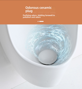 Vente en gros, urinoir mural en céramique Wc toilette hommes salle de bain urinoir mural sans eau pour hommes - Product Image 4