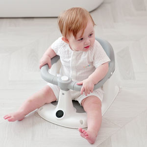 Siège <span class=keywords><strong>de</strong></span> <span class=keywords><strong>bain</strong></span> pour bébé avec capteur <span class=keywords><strong>de</strong></span> température <span class=keywords><strong>de</strong></span> l'eau, pliable, antidérapant, en silicone, pour bébés <span class=keywords><strong>de</strong></span> 1 à 2 ans (CE & EN17022) - Product Image 4