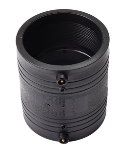 אביזרי אלקטרופיוז'ן PE100 PE80 שחור PN16 	 מחבר DN110 	 אביזרי צנרת HDPE מפלסטיק למערכת אינסטלציה, אביזרי צנרת HDPE - Product Image 2