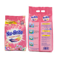 OEM ODM Poudre à laver haute mousse Bule Savon en poudre iranien Détergent à lessive en poudre pour le lavage des vêtements