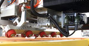 Machine automatique de bordage de verre en ligne droite sur quatre côtés SKFE-3725F, machine de jointoiement CNC pour verre isolant et à faible émissivité - Product Image 5