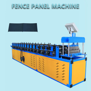 Machine de formage de panneaux de clôture, ligne de production de palisades en acier robuste pour clôtures de sécurité de périmètre, approuvée ISO - Product Image 1