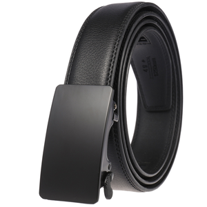 Cinto Masculino de Couro Genuíno Ajustável com Fivela Personalizada e Logotipo em Liga Metálica – Tendência da Moda - Product Image 6