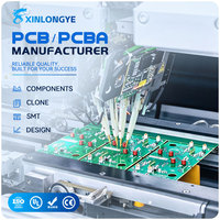 Module électronique de tableau de bord pour système d'infodivertissement automobile, assemblage de circuits imprimés SMT, PCBA automobile, épaisseur de cuivre 2 OZ, 8 Go de RAM, marque XLY