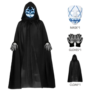 Fun World 12-14 ans <span class=keywords><strong>Scream</strong></span>/ Cosplay Costume sous licence Halloween Party Mask Eco-Friendly PVC Geometric Pattern - Product Image 1