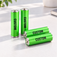 Batterie rechargeable AA Ni-MH 2500mAh 1.2V, cellule cylindrique pour télécommandes, électronique grand public, jouets, CE ROHS