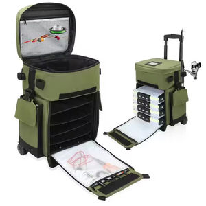 19 дюймов, оптовая продажа с логотипом под заказ, большая рыболовная Водонепроницаемая герметичная изолированная сумка-холодильник для рыболовной тележки - Product Image 6