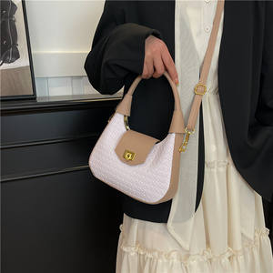 กระเป๋าสะพายข้างผู้หญิงสำหรับนักออกแบบแฟชั่น  วัสดุ PU  แบบมีซิป  สายสะพายเดี่ยว  ใช้สำหรับเดินทางและใช้ในชีวิตประจำวัน - Product Image 4