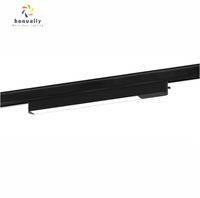 Rail lumineux linéaire avec garantie de 5 ans, système en alliage d'aluminium à intensité variable pour l'éclairage moderne du salon, de la cuisine et du bureau
