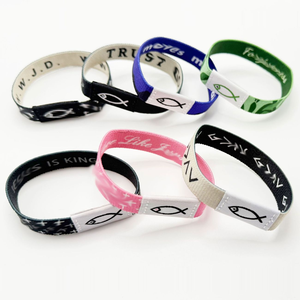 Pulseras Inteligentes NFC RFID de Tela Impermeable con Chip NTAG213/216, Regalo Cristiano, Personalizables, Venta al por Mayor, Dropshipping - Product Image 4