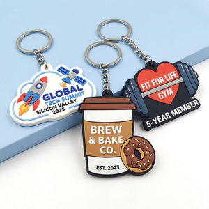 OEM ODM Custom 2d Soft Pvc Keychain <b>Key</b> <b>Chain</b> Logo Soft Rubber Keychains Silicone Keyring Rubber Customized Pvc <b>Key</b> <b>Chain</b> - Product Image 4